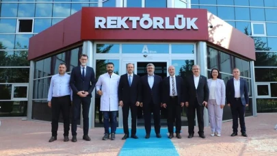AK Parti Heyetinden AFSÜ Rektörlüğüne Ziyaret