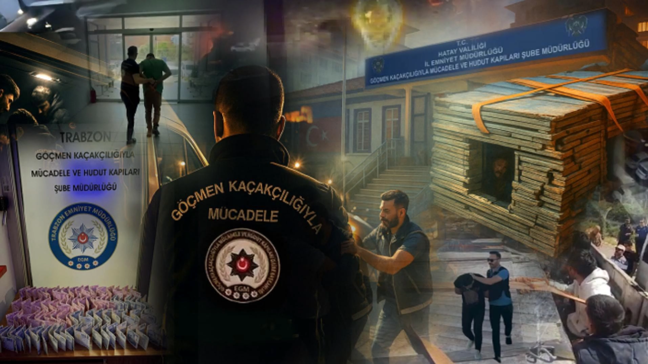 51 İlde Düzensiz Göç Operasyonu: 273 Organizatör Yakalandı