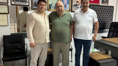 Başkan Aynacı’dan İş İnsanı Emet’e Ziyaret