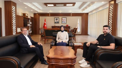 Vali Yiğitbaşı, 23. Dönem Milletvekili Aslan ve Oğlunu  Ağırladı