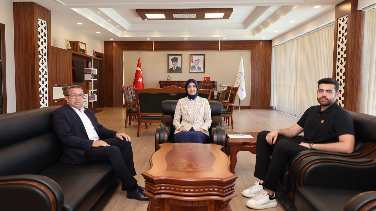 Vali Yiğitbaşı, 23. Dönem Milletvekili Aslan ve Oğlunu  Ağırladı