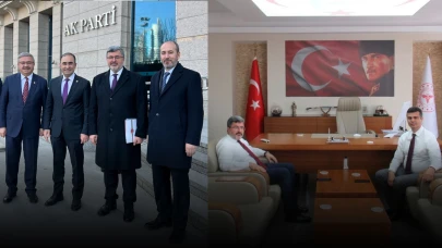 Milletvekili Özkaya’dan İl Sağlık Müdürlüğü’ne Atanan Öztürk’e Tebrik, Korkmaz’a Teşekkür