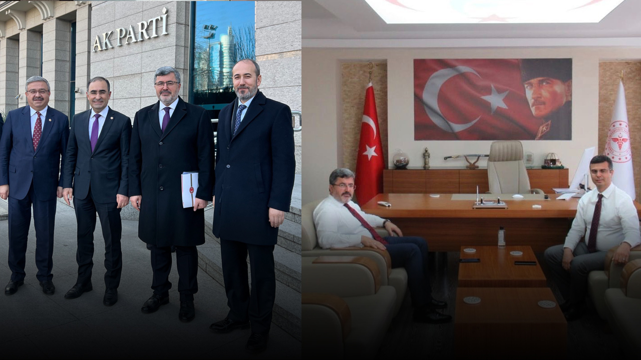 Milletvekili Özkaya’dan İl Sağlık Müdürlüğü’ne Atanan Öztürk’e Tebrik, Korkmaz’a Teşekkür
