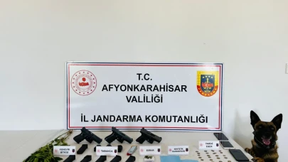 Afyon’da Uyuşturucu ve Tarihi Eser Operasyonu