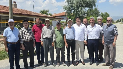 Başkan Aynacı Gökçeyayla Mahallesi'nde Vatandaşlarla Buluştu