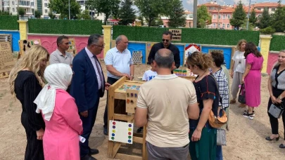 Vediha-Ahmet Kızılkaya Anaokulu’nda Açık Hava Sınıfı Açıldı