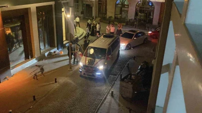 Düğün Konvoyundaki Kalabalık Arasında Gerginlik Yaşandı
