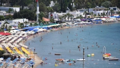 Sıcak Havada Plajlarda Yoğunluk Oluştu