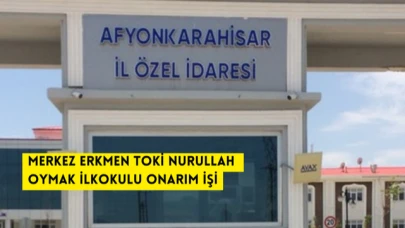 MERKEZ ERKMEN TOKİ NURULLAH OYMAK İLKOKULU ONARIM İŞİ