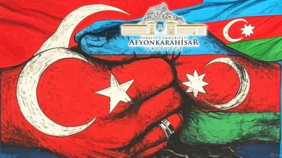 Afyonkarahisar Valiliği’nden Azerbaycan’a Anlamlı Kutlama