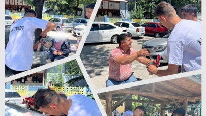 Kale Yurdu Gençlerinden Anlamlı İkram