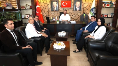 Afyonkarahisar Defterdarlığı’ndan Başkan Öztaş’a Ziyaret