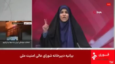 İsrail Canlı Yayın Sırasında İran Devlet Televizyonunu Vurdu