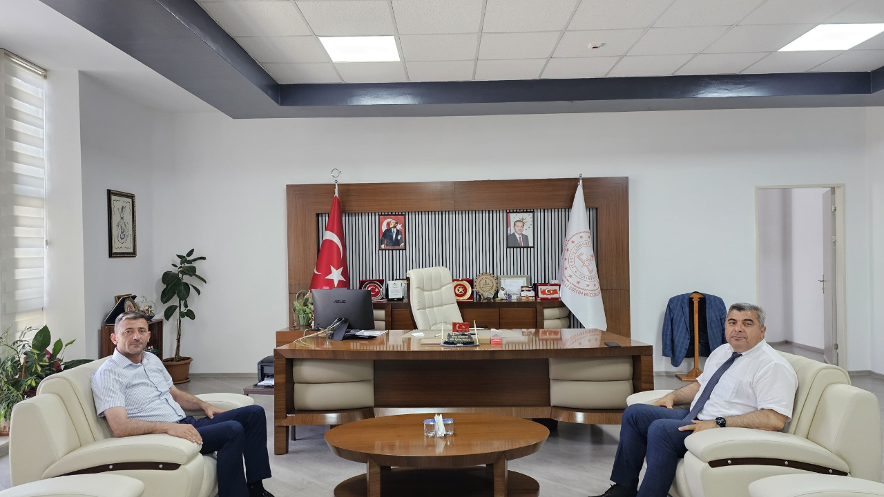 Başkan Yıldırım’dan Müdür Sünnetci’ye Ziyaret