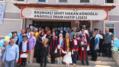 Başmakçı’da Mezuniyet Coşkusu