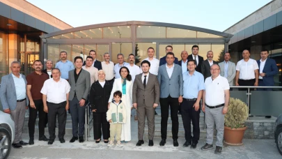İscehisar Kaymakamı Kılıçtürk’e İlçe Protokolünden Veda Yemeği