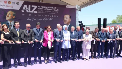 Afyonkarahisar ALZ Blok Mermer Fuarı Kapılarını Açtı!