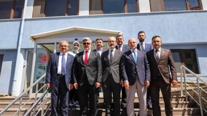 AK Parti Heyetinden İl Sağlık Müdürü Hakkı Öztürk’e Ziyaret