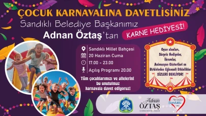 Sandıklı'da Bir İlk: Çocuk Karnavalı Sandıklı Millet Bahçesi'nde Kapılarını Açıyor!