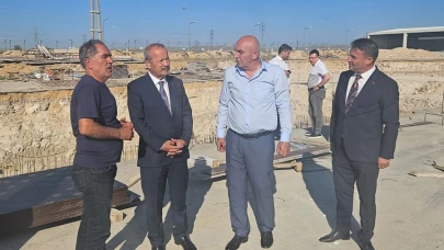 Milletvekili Taytak’tan Lisanslı Depoculuk İnşaatına Ziyaret