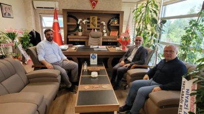Müftü İmamoğlu’ndan Müdür Aslan’a Hayırlı Olsun Ziyareti