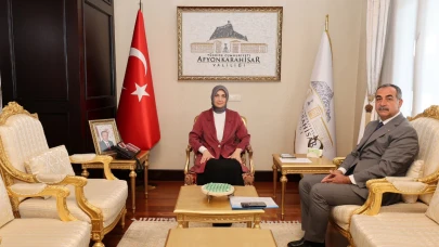 Vali Yiğitbaşı, ATSO Meclis Başkanı Çelikten’i Kabul Etti