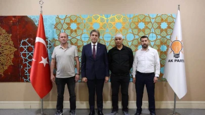 Staj ve Çıraklık Sigortası Mağdurları Federasyonundan Ak Parti Genel Merkeze Ziyaret
