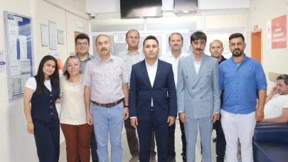 Kaymakam İsmail Bildirici Veda Ziyaretleri Gerçekleştirdi