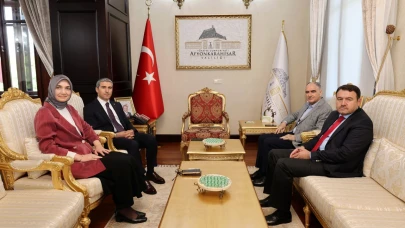 Vali Işın ve Aktaş’tan Vali Yiğitbaşı’na Ziyaret