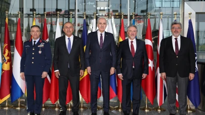 Özkaya, TBMM Başkanı Kurtulmuş’a NATO Ziyaretinde Eşlik Etti
