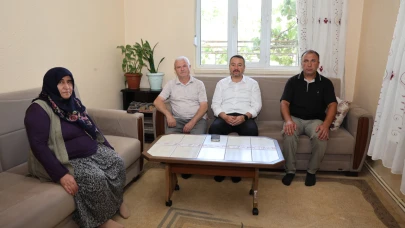 Başkan Öztaş Taziye Ziyaretlerine Devam Ediyor