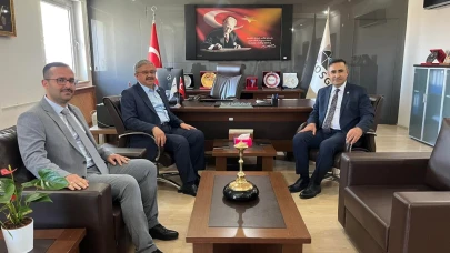 Arslan Ve Yurdunuseven’den Kosgeb İl Müdürü Murat Kahraman’a Ziyaret