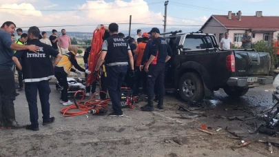 Afyon-Uşak Yolunda Feci Kaza: 1 Ölü, 1 Yaralı