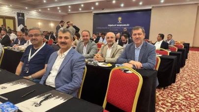 AK Parti Heyeti , Kızılcahamam'daki Toplantıya Katıldı