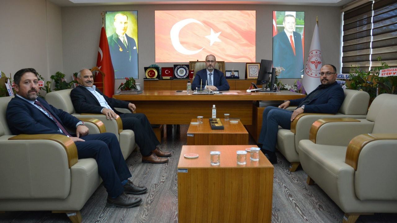 Bayat Belediye Başkanı Bodur’dan İl Sağlık Müdürü Öztürk’e Nezaket Ziyareti