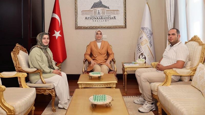 Yiğitbaşı, Şehit Ailesini Makamında Ağırladı