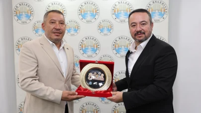 Başkan Öztaş’tan Dinar Belediyesi’ne Ziyaret