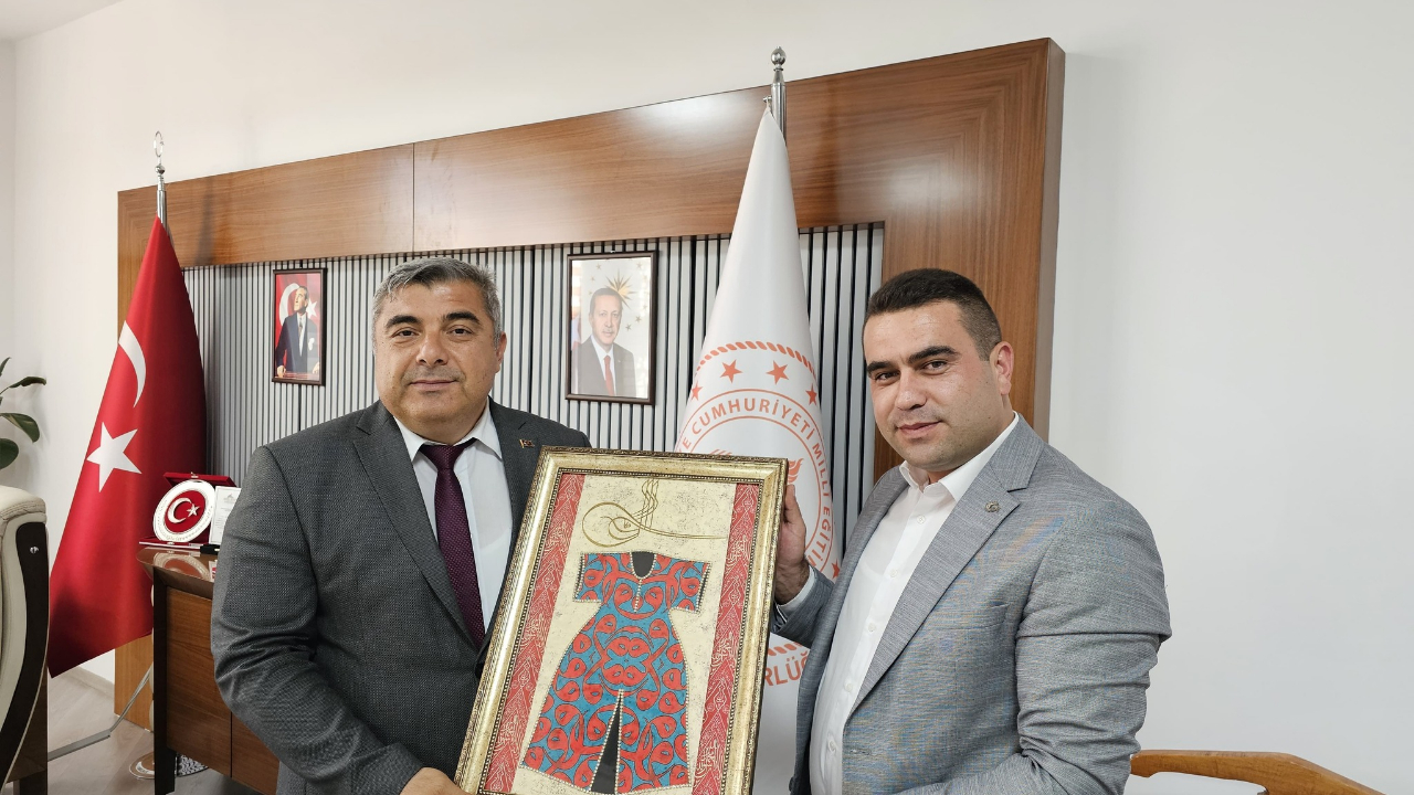 Mil Maarif-Sen Genel Başkanı Dağaşan’dan Müdür Sünnetci’ye Ziyaret