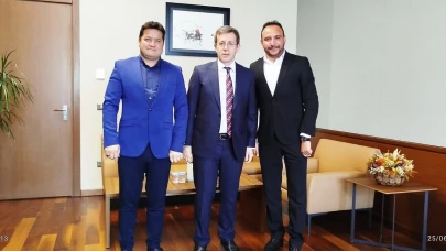 Başkan Aynacı'dan Yargıtay Üyesi Pektaş'a Ziyaret