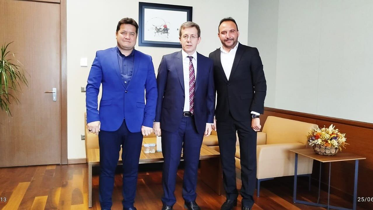 Başkan Aynacı'dan Yargıtay Üyesi Pektaş'a Ziyaret