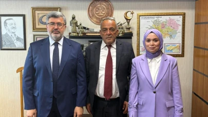 Güney Belediye Başkanı Karabacak, TBMM'de Vekil Özkaya’yı Ziyaret Etti