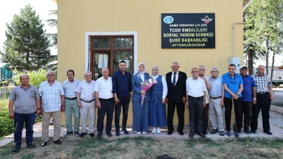 Vali Yiğitbaşı’ndan TCDD Emeklileri Derneği’ne Ziyaret