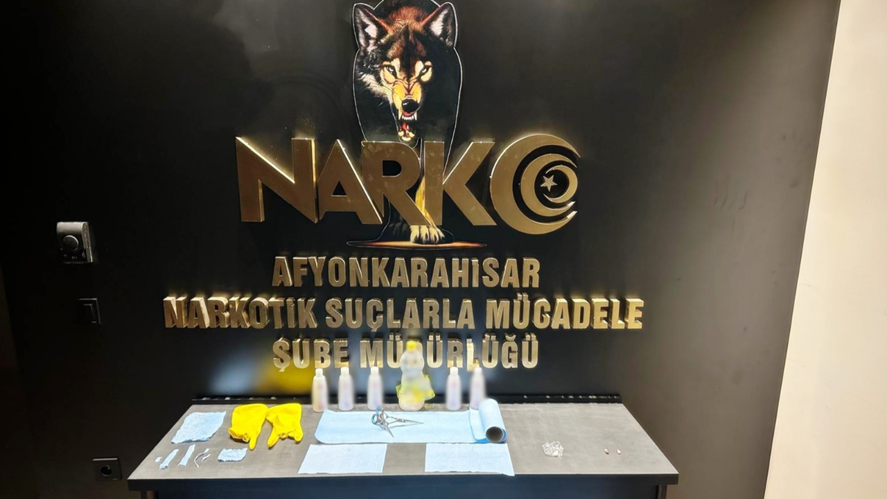 Afyonkarahisar'da Uyuşturucu Operasyonu!