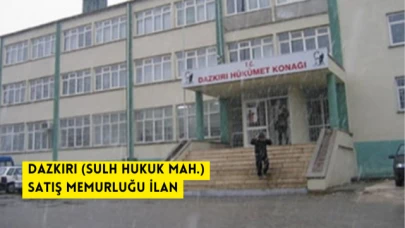 DAZKIRI (SULH HUKUK MAH.) SATIŞ MEMURLUĞU