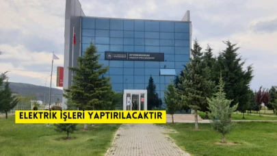 ELEKTRİK İŞLERİ YAPTIRILACAKTIR