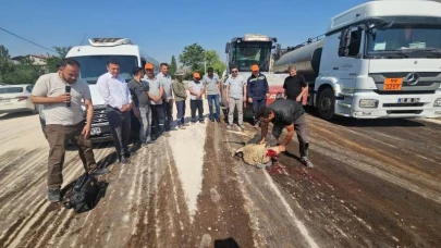 Sülün'de Asfalt Sevinci