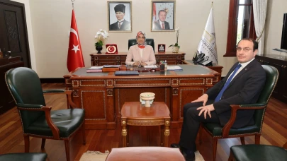 Vali Yiğitbaşı Kaymakamları Ağırladı