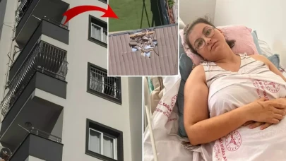 Yeni Evlendiği Eşini 6'ncı Kattan Attı