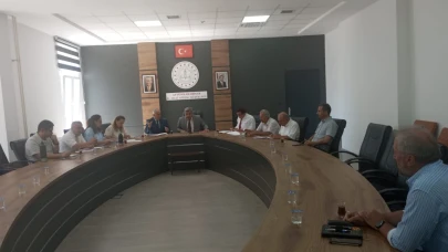 Müdür Sünnetci, Eğitim Müfettişleriyle Bir Araya Geldi