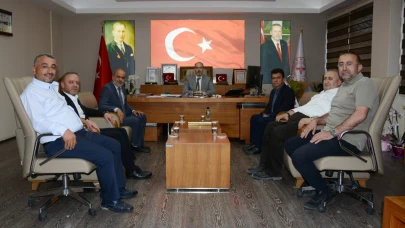 MÜSİAD Başkanı İşlek’ten İl Sağlık Müdürü Öztürk’e Ziyaret